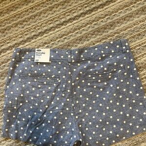 Old Navy Blue Polka Dot Women's Shorts